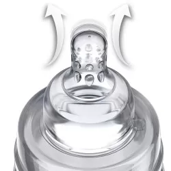 Biberon Sticla Diamond Glass Botanic 74/105, 150ml, Lovi