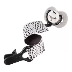 Panglica cu clips pentru suzeta I Love, 1 bucata, LOVI