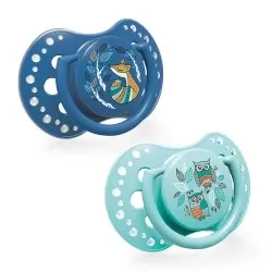 Lovi Suzeta Dynamic Folky Silicon Baiat 0-3 luni 22/841 - buc. x 2