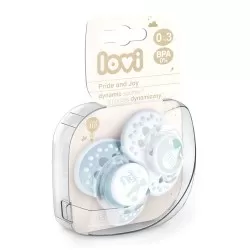 Lovi Suzeta Dynamic Pride&Joy Silicon Baiat 0-3 luni 22/844 - buc. x 2