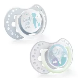 Lovi Suzeta Dynamic Pride&Joy Silicon Baiat 6-18 luni 22/846 - buc. x 2