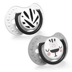 Suzeta din silicon Dynamic Salt&Ppepper pentru 18+ luni, 2 bucati, Lovi