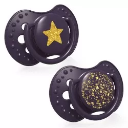 Lovi Suzeta Dynamic Stardust Violet Silicon 6-18 luni 22/894 - buc. x 2