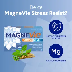 Magnevie Stress Resist Ashwagandha, 30 comprimate filmate, Sanofi