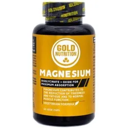 Magneziu 600mg, 60 capsule, Gold Nutrition