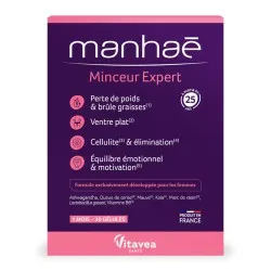 Minceur Expert Manhaé pentru reducerea în greutate, 30 capsule vegetale – cură 1 lună, Vitavea