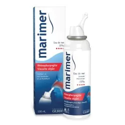 Marimer spray nazal pentru rinofaringita si sinuzita acuta, 100 ml, Gilbert