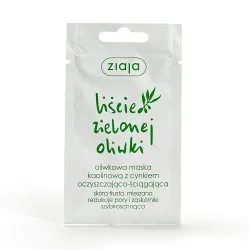 Masca astringenta pentru ten gras-mixt Olive Leaf, 7 ml, Ziaja