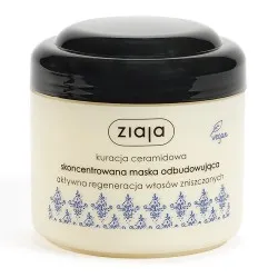 Masca cu proteine de ceramide pentru par fragil si deteriorat, 200 ml, Ziaja