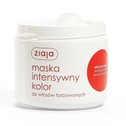 Masca cu ulei de ricin pentru par vopsit, 200 ml, Ziaja