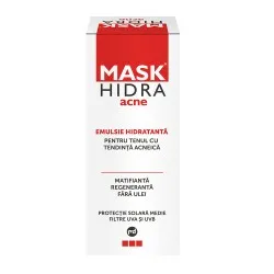 Mask Hidra Acne emulsie hidratanta, 50 ml, Solartium