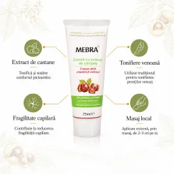Crema cu Castane, 75ml - Mebra