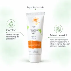 Gel relaxant cu arnica Tonifor, 75 ml - Mebra