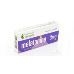 Melatonina 3 mg, 30 comprimate, Remedia