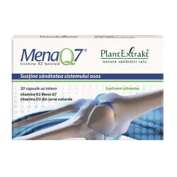 MenaQ7 vitamina K2 naturala, 30 capsule, Plant Extrakt