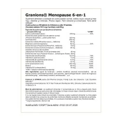 Menopause 6 in 1, 60 comprimate - Granions