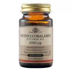 Metilcobalamina (Vit B12) 1000 mg, 30 tablete, Solgar