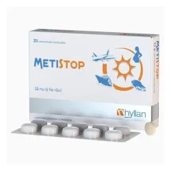 Metistop, 20 comprimate masticabile, Hyllan
