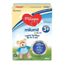 Lapte praf Milumil Junior 3+, incepand de la 3 ani, 600g, Milupa