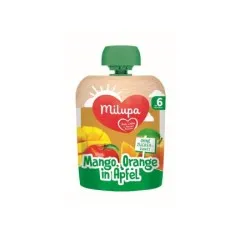 Milupa Piure Fructe Mar, Mango si Portocale x 90 g