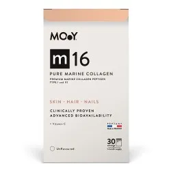 m16 PURE MARINE COLLAGEN & Vitamin C, 303 g, 30 portii, Molecules of Youth