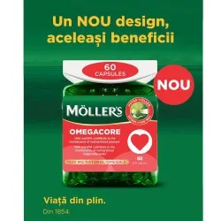 Moller's Omegacore, 60 capsule moi, Orkla Health