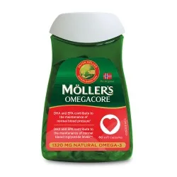 Moller's Omegacore, 60 capsule moi, Orkla Health
