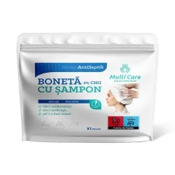 Multi Care Boneta cu Sampon 2% CHG AntiSeptik -buc x 1