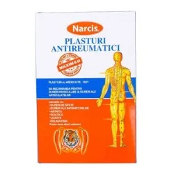 Narcis Plasturi Antireumatici Hot&Strong 6 cm x 9 cm