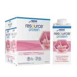 Resource 2.0 Proteine cu Aroma de Capsuni fara Gluten, 4 buc x 200 ml, Nestle