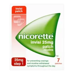 Nicorette Clear, 25 mg/16 h, 7 plasturi, Mcneil