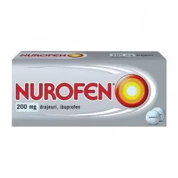 Nurofen, 200 mg, 24 drajeuri, Reckitt Benkiser
