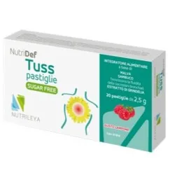 Nutridef Tuss zmeura fara zahar, 20 pastile, Nutrileya