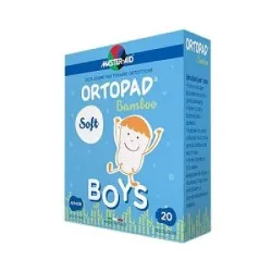 Ocluzor copii ORTOPAD SOFT Boys Junior Master-Aid, 67x50 mm, 20 bucati, Pietrasanta Pharma