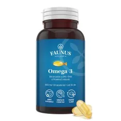 Omega 3 1000mg, 60 capsule moi, Faunus Plant