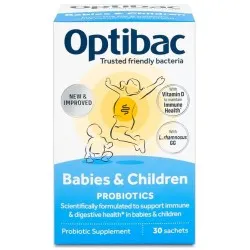 Probiotic Copii si Sugari, 10 plicuri, OptiBac