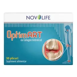 OptimART cu Colagen Hidrolizat, 30 plicuri, Novolife