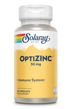 OptiZinc 30 mg Solaray, 60 capsule, Secom