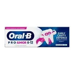 Pasta de dinti pentru copii Oral-B Junior, 6-12 ani, 75 ml