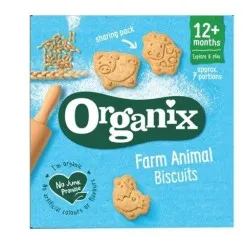 Organix Goodies Biscuiti Animale +12 luni x 100g