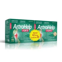 Pachet ArtroHelp Forte, 28 + 14 plicuri, Zenyth