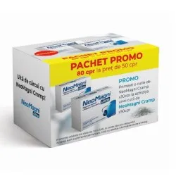 Pachet NeoMagni cramp, 50 + 30 comprimate, Aflofarm
