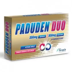 Paduden Duo, 200 mg/500 mg, 10 comprimate filmate, Terapia