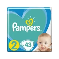 Pampers Nr. 2 New Baby 4-8 kg Scutece x 43