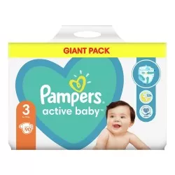 Scutece Pampers Nr. 3 Active Baby 6-10 kg, 90 buc