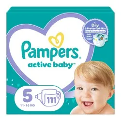 Pampers nr 5 Active Baby 11-16 kg, 111 buc