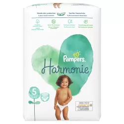 Scutece Pampers Harmonie Marimea 5, 11+ kg, 17 bucati