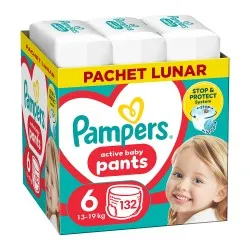 Pampers Nr. 6 Pants 14-19 kg Scutece Chilotel, 132 buc, P&G
