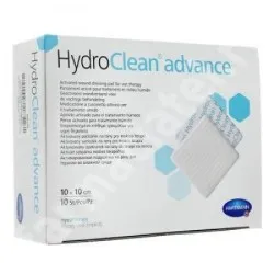 Pansament activat pentru terapia umeda HydroClean Advance 7.5x7.5 cm (609768), 10 bucati, Hartmann