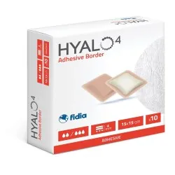 Pansament Adhesive Border Hyalo4, 15x15 cm, 10 bucati, Fidia Farmaceutici